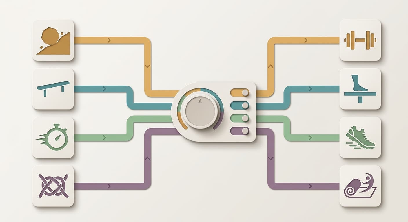 Wie man Übungen für verschiedene Herausforderungen auswählt